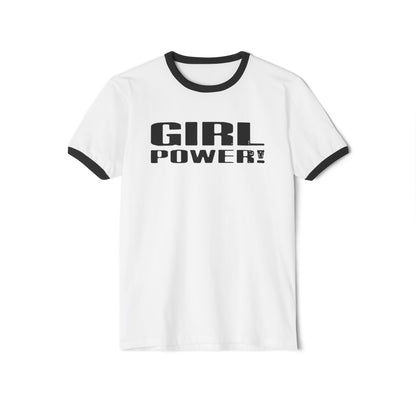 Retro Ringer T-Shirt - Girl Power 90's Nostalgia Spice Girl Era Tee