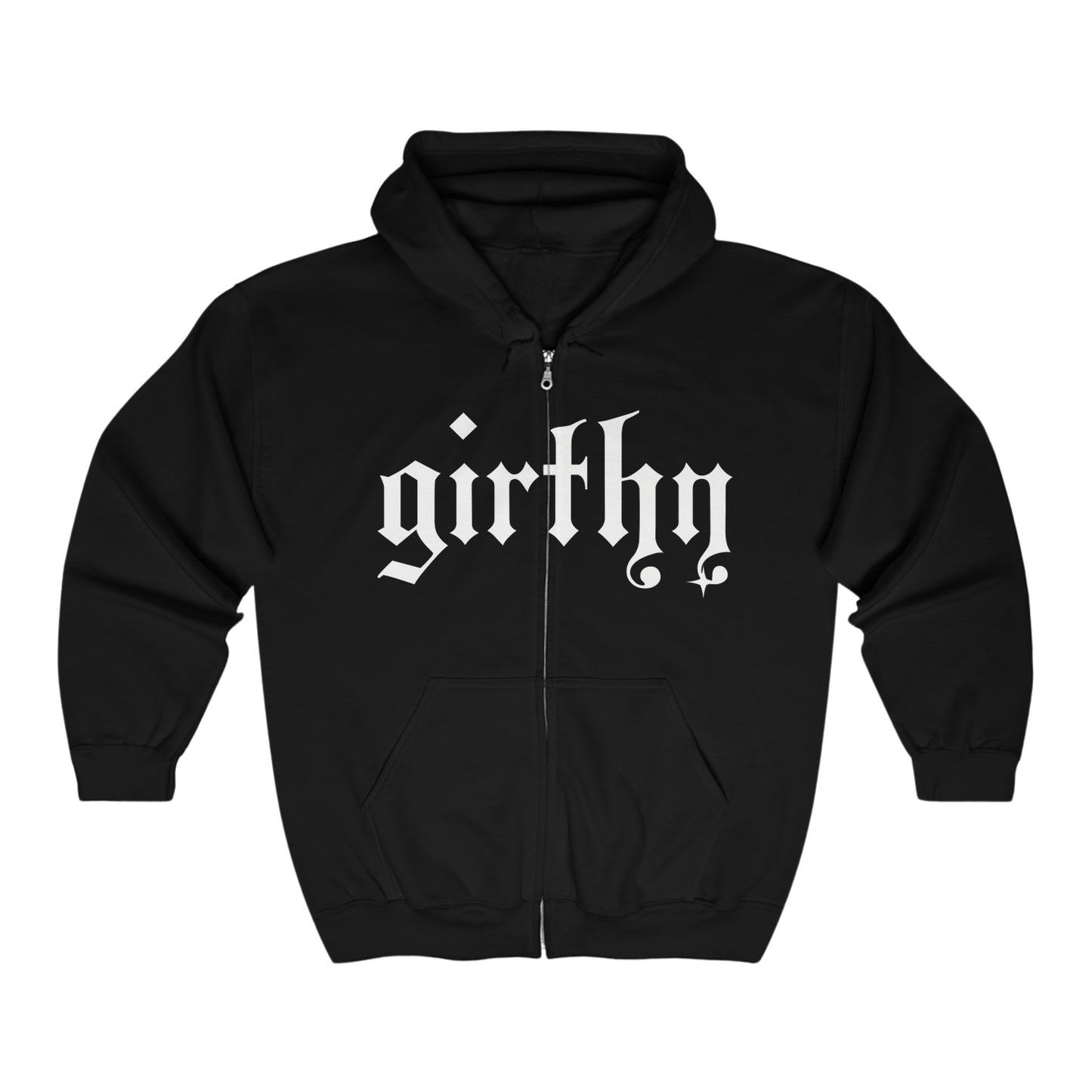 Girthy Unisex Heavy Blend™ Full Zip Hooded Sweatshirt