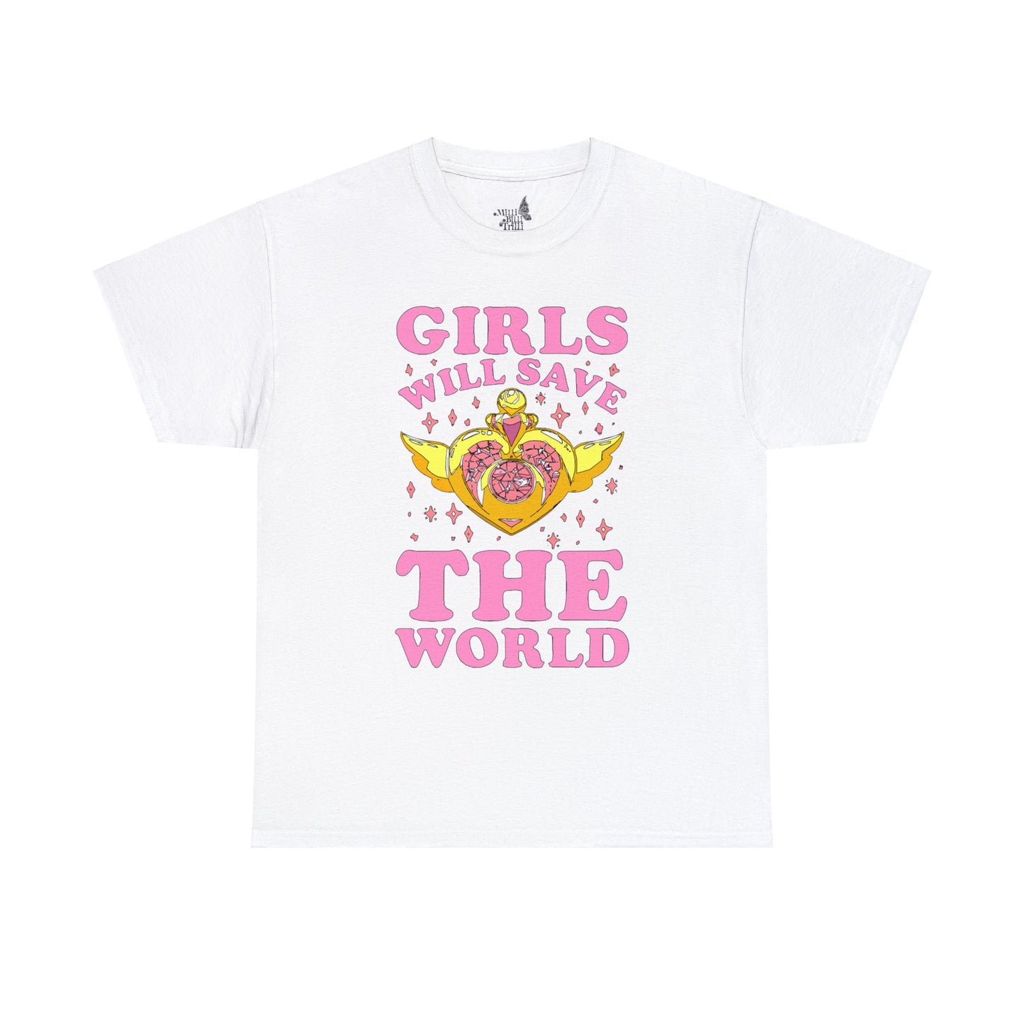 Sailor Moon Girls Unisex Heavy Cotton Tee