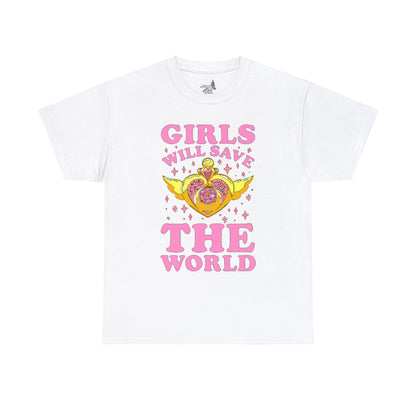 Sailor Moon Girls Unisex Heavy Cotton Tee