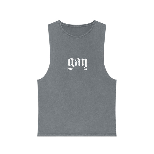 Unisex Stonewash Tank Top