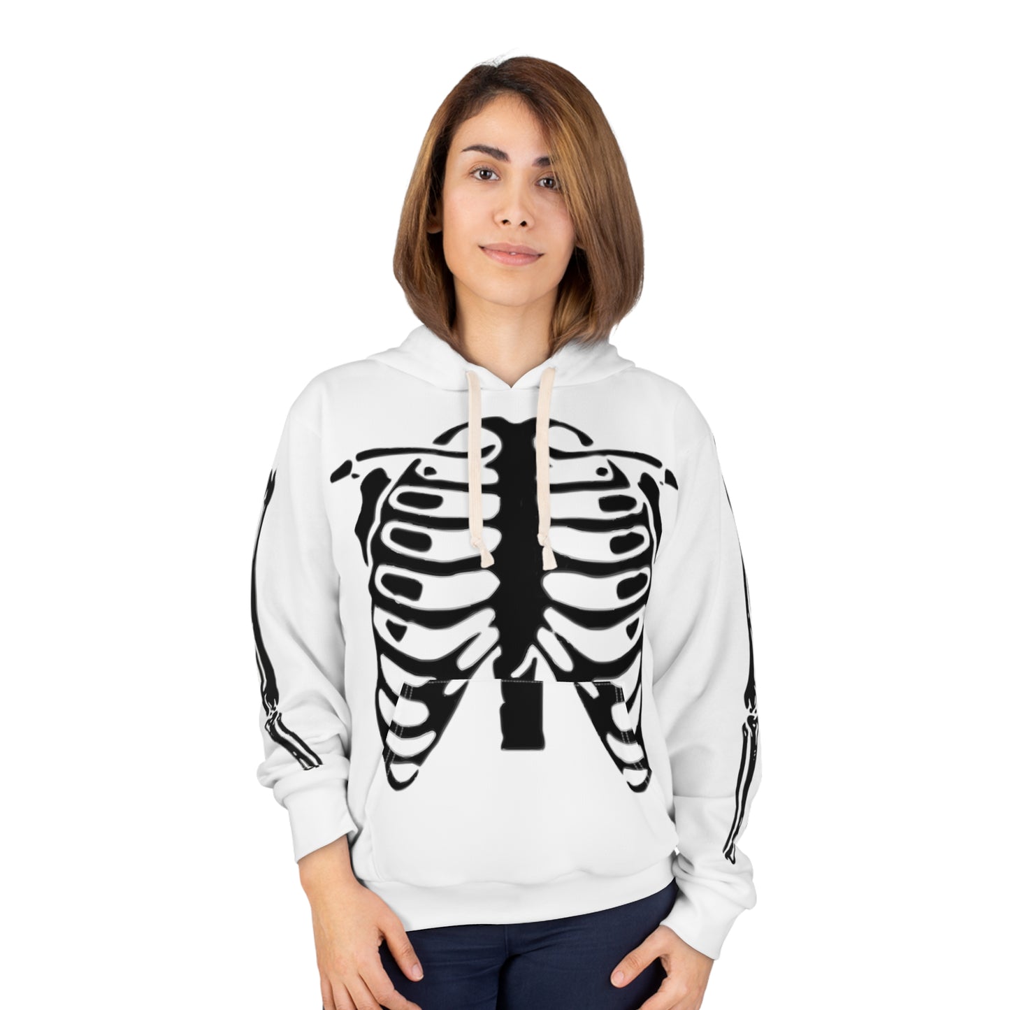 Skelly Unisex Pullover Hoodie (AOP)