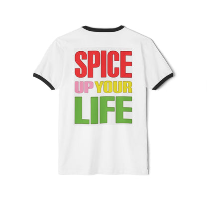 Retro Ringer T-Shirt Spice Girl Inspired Tee