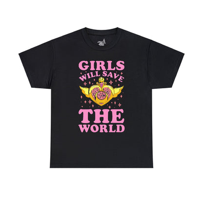 Sailor Moon Girls Unisex Heavy Cotton Tee