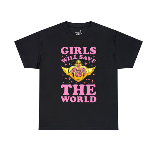 Sailor Moon Girls Unisex Heavy Cotton Tee